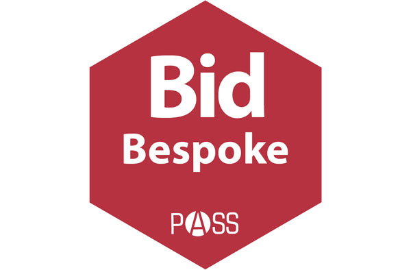 The logo for Bid Bespoke which is where PASS Procurement can offer any extra consultancy