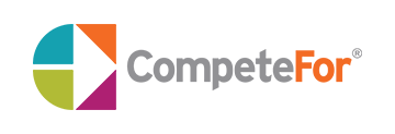 The logo of CompeteFor which is an infrastructure project opportunity tool
