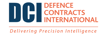 The logo of Defence Contracts International (DCI) which is a defence tender intelligence solution