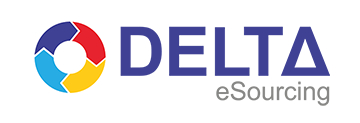 The logo of Delta eSourcing which is a Procurement eSourcing platform for buyers and suppliers