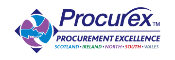 The logo of the Procurex procurement event series
